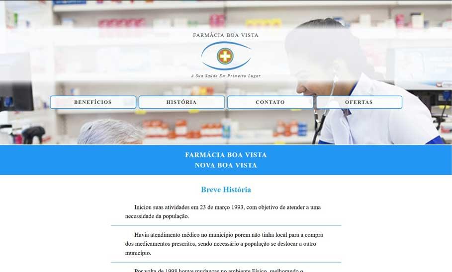 Farmácia Nova Boa Vista Site