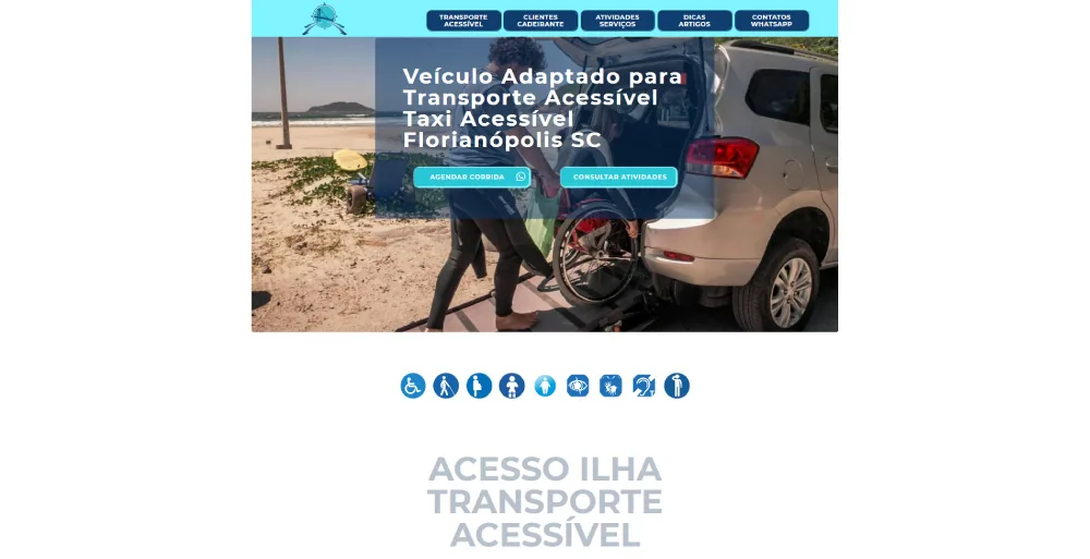 Transporte Adaptado Florianopolis Taxi Cadeirante Florianópolis